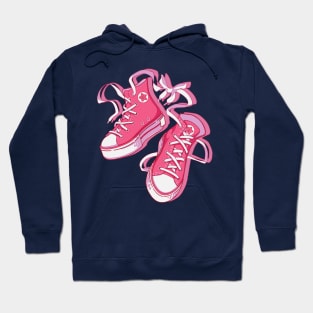 The cute pink shoes Hoodie